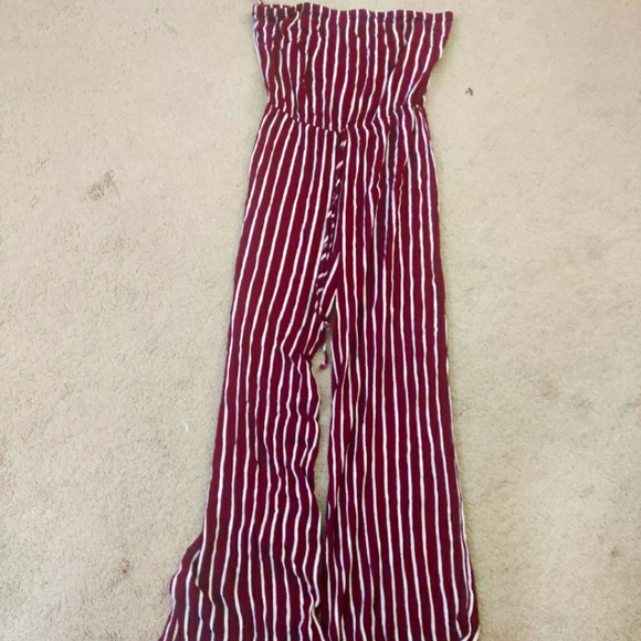 Pants - Off Shoulder Jumpsuit with jacket